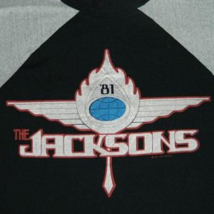 vintage THE JACKSONS 80S LOS ANGELES CONCERT T-Shirt MICHAEL