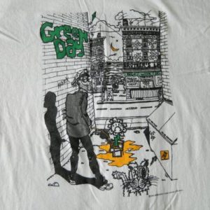 Vintage GREEN DAY 1994 T-SHIRT TOUR CONCERT DOOKIE 90S