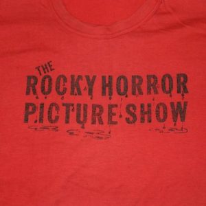 Vintage THE ROCKY HORROR PICTURE SHOW 80S T-Shirt cult film