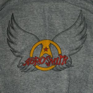 Vintage AEROSMITH DONE WITH MIRRORS 80s CREW SWEATSHIRT tour