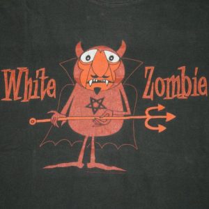 Vintage WHITE ZOMBIE 90S TOUR T-Shirt concert rob band