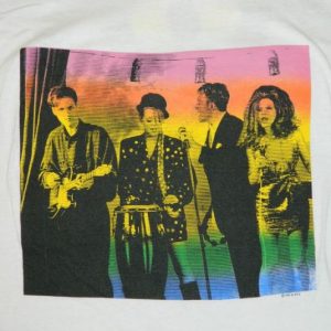 Vintage THE B-52'S XXXL SCREEN STARS 1989 tour t-shirt b-52s