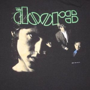 vintage THE DOORS 80S DEAD STOCK T-Shirt Jim Morrison XL