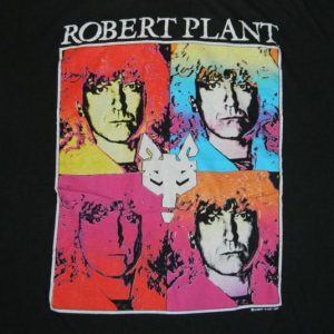 Vintage ROBERT PLANT 1990 MANIC NIRVANA TOUR T-Shirt