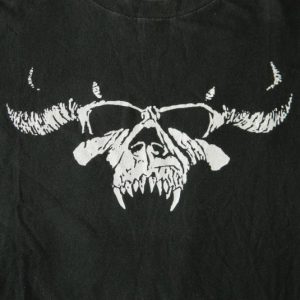 Vintage DANZIG 4 TOUR T-SHIRT SKULL 1994 CONCERT