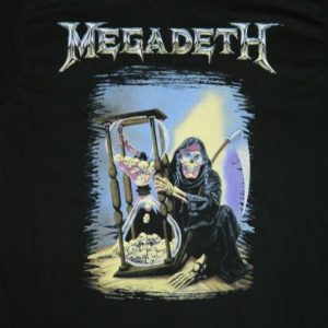 Vintage NOS MEGADETH COUNTDOWN TO EXTINCTION TOUR T-Shirt