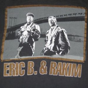 vintage EIC B. & RAKIM PAID IN FULL T-Shirt 1988 Tour OG