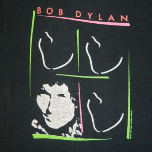 vintage BOB DYLAN 1988 TOUR T-Shirt 80s concert