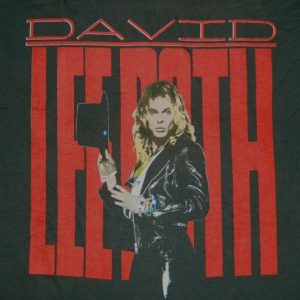 vintage DAVID LEE ROTH 1988 SKYSCRAPER PROMO T-Shirt