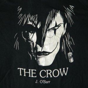 Vintage THE CROW J. O'BARR T-SHIRT 80S COMIC BOOK SERIES TEE