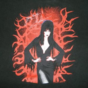 Vintage ELVIRA T-Shirt Screen Stars cult horror tee