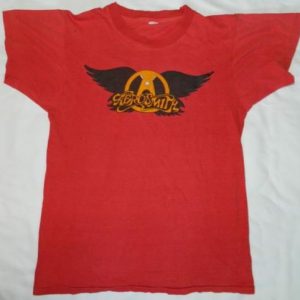 Vintage 70S AEROSMITH T-SHIRT promo concert tour