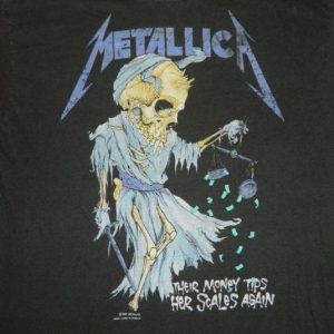 Vintage Metallica 1989 Pushead T-Shirt Spring Ford 50/50 XL