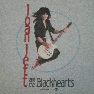 Vintage JOAN JETT 1983 ALBUM PROMO T-Shirt tour concert 80s