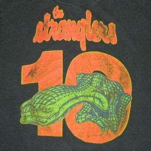 Vintage THE STRANGLERS 1990 THE 10 TOUR T-Shirt concert