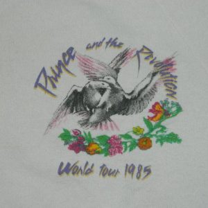 Vintage PRINCE 1985 PURPLE RAIN TOUR SWEATSHIRT 80S t-shirt