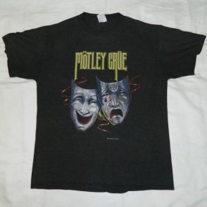 Vintage MOTLEY CRUE THEATRE OF PAIN 1985 TOUR T-Shirt 80s