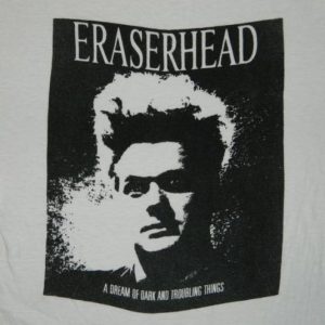 Vintage 70s ERASERHEAD MOVIE T-Shirt DAVID LYNCH film horror