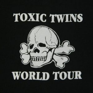 Vintage AEROSMITH TOXIC TWINS TOUR T-Shirt 80s