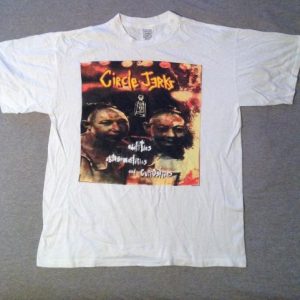 Vintage CIRCLE JERKS 1995 TOUR T -Shirt XL original concert