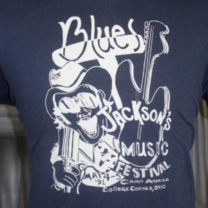 Vintage 90s Jackson's Blues Music Festival Ohio T Shirt