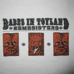 1995 BABES IN TOYLAND NEMESISTERS VINTAGE T-SHIRT