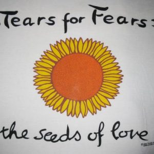 1990 TEARS FOR FEARS SEEDS OF LOVE VINTAGE T-SHIRT 90S