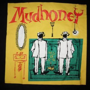 1992 MUDHONEY PIECE OF CAKE VINTAGE T-SHIRT SUB POP