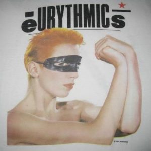 1984 EURYTHMICS TOUCH VINTAGE T-SHIRT ANNIE LENNOX NEW WAVE