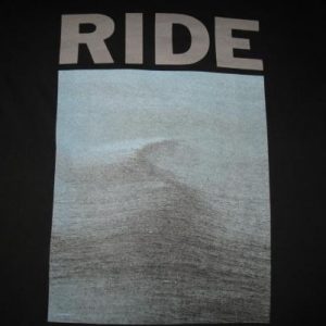 1991 RIDE NOWHERE AUSSIE TOUR VINTAGE T-SHIRT SHOEGAZE