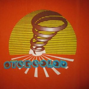 1996 STEREOLAB EMPEROR TOMATO KECTHUP VINTAGE T-SHIRT