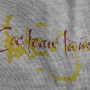 1996 COCTEAU TWINS MILK & KISSES TOUR VTG TEE SHOEGAZE 4AD