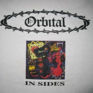 1996 ORBITAL IN SIDES TOUR VINTAGELONG SLEEVE T-SHIRT