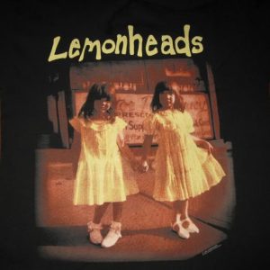 1992 THE LEMONHEADS MY DRUG BUDDY VINTAGE LS HOODED T-SHIRT