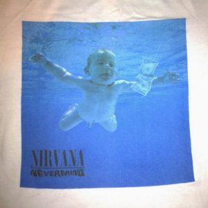 1992 NIRVANA NEVERMIND VINTAGE T-SHIRT KURT COBAIN