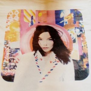 1995 BJORK POST VINTAGE T-SHIRT THE SUGARCUBES