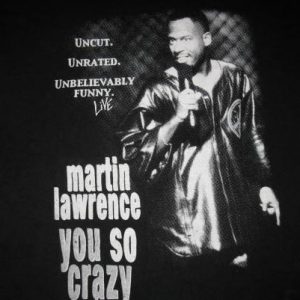 90s MARTIN LAWRENCE YOU SO CRAZY VINTAGE T-SHIRT