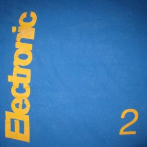 1991 ELECTRONIC GET THE MESSAGE VINTAGE T-SHIRT NEW ORDER