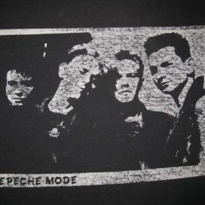 1990 DEPECHE MODE VIOLATOR ERA BAND PHOTO VINTAGE T-SHIRT