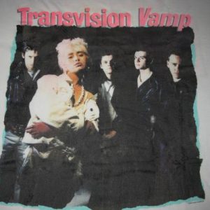 1988 TRANSVISION VAMP POP ART VINTAGE T-SHIRT