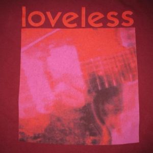 1991 MY BLOODY VALENTINE LOVELESS VINTAGE T-SHIRT SHOEGAZE