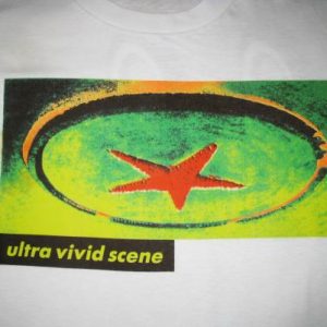 1990 ULTRA VIVID SCENE JOY VINTAGE T-SHIRT 4AD SHOEGAZE