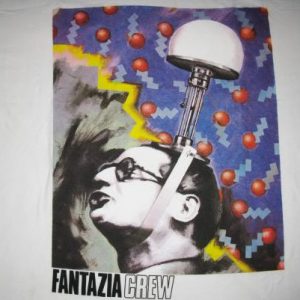 90s FANTAZIA CREW VINTAGE T-SHIRT RAVE DANCE ELECTRONICA