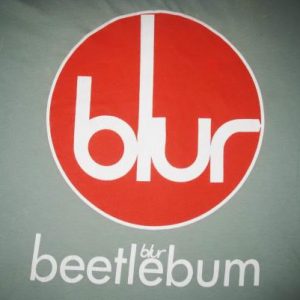 1996 BLUR BEETLEBUM VINTAGE T-SHIRT BRITPOP