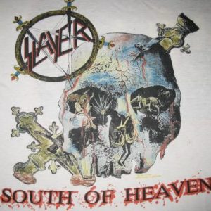 1990 SLAYER SOUTH OF HEAVEN VINTAGE T-SHIRT