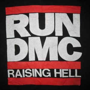 1986 RUN DMC RAISING HELL VINTAGE SWEATSHIRT HIP HOP