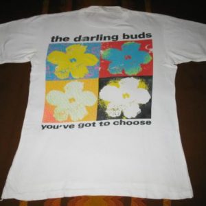 1989 THE DARLING BUDS YOU'VE GOT TO CHOOSE VINTAGE T-SHIRT