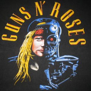 1991 GUNS N ROSES YOU COULD BE MINE VINTAGE T-SHIRT GNR