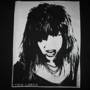 1993 LYDIA LUNCH VINTAGE T-SHIRT DEATH TRIP FILMS NYC