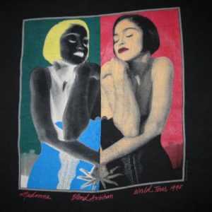 1990 MADONNA BLOND AMBITION JAPAN TOUR VINTAGE T-SHIRT